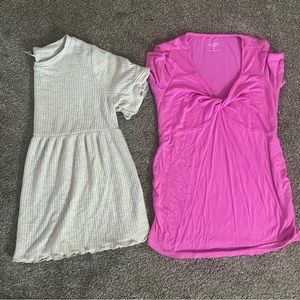MATERNITY SHIRT BUNDLE SIZE SMALL/MEDIUM
